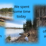 We spent some time today
