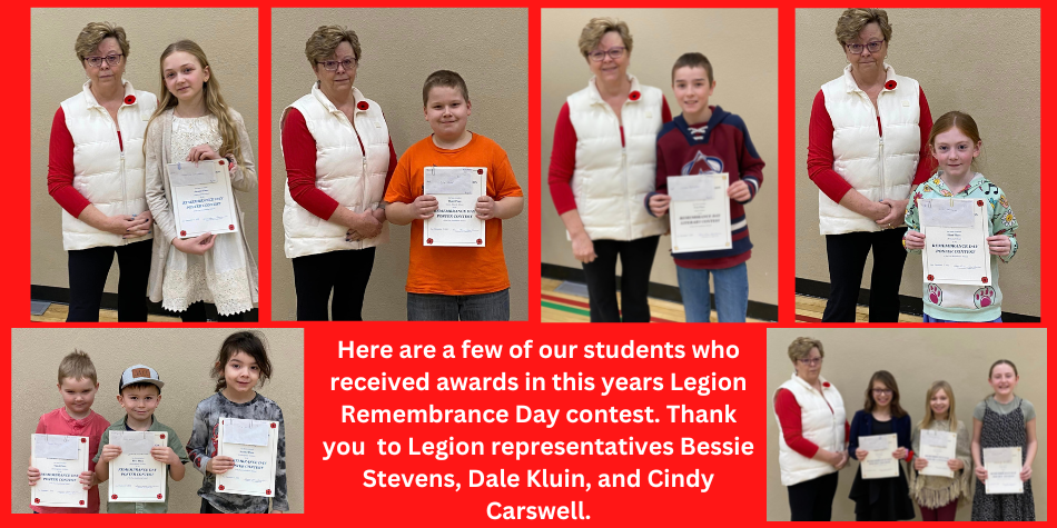Remembrance Contest Winners