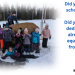 Did you know that our school has a Walking Club Did you know that this dedicated group has already walked the equivalent distance from Swan Hills to Calgary