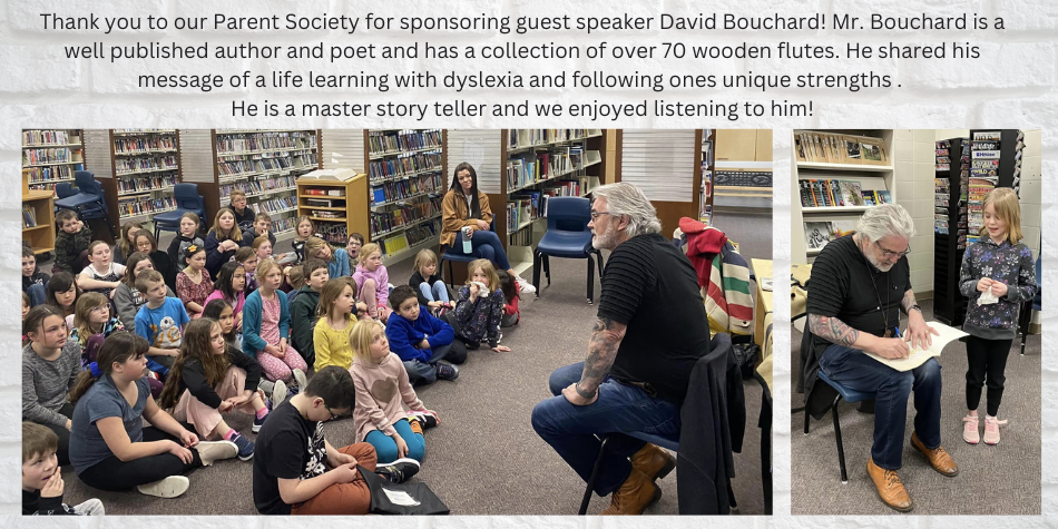 David Bouchard – guest speaker