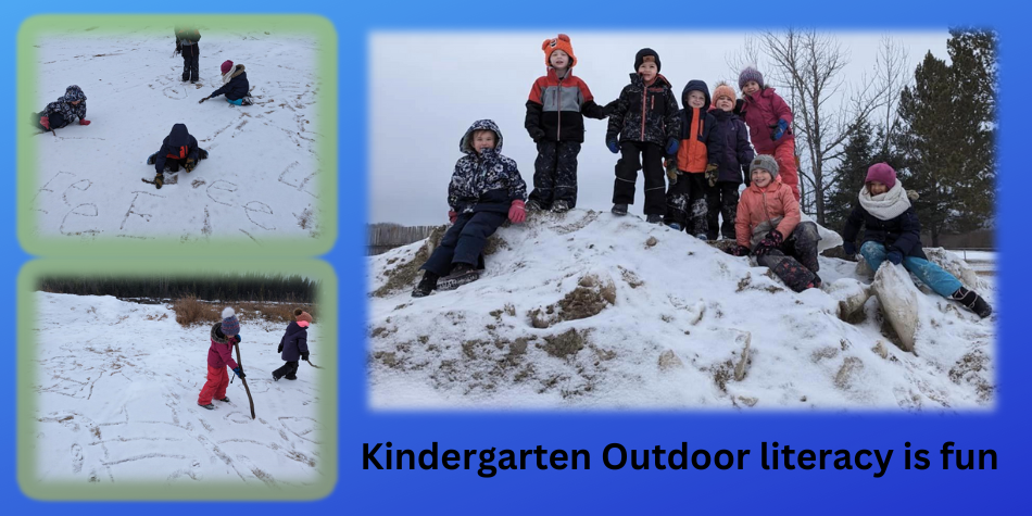 Kindergarten Outdoor Literacy