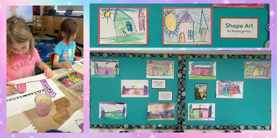 Kindergarten Shapes and Castles